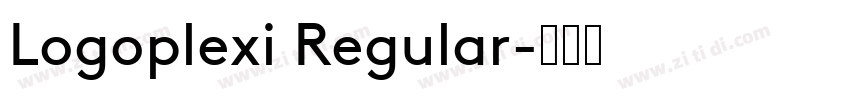 Logoplexi Regular字体转换